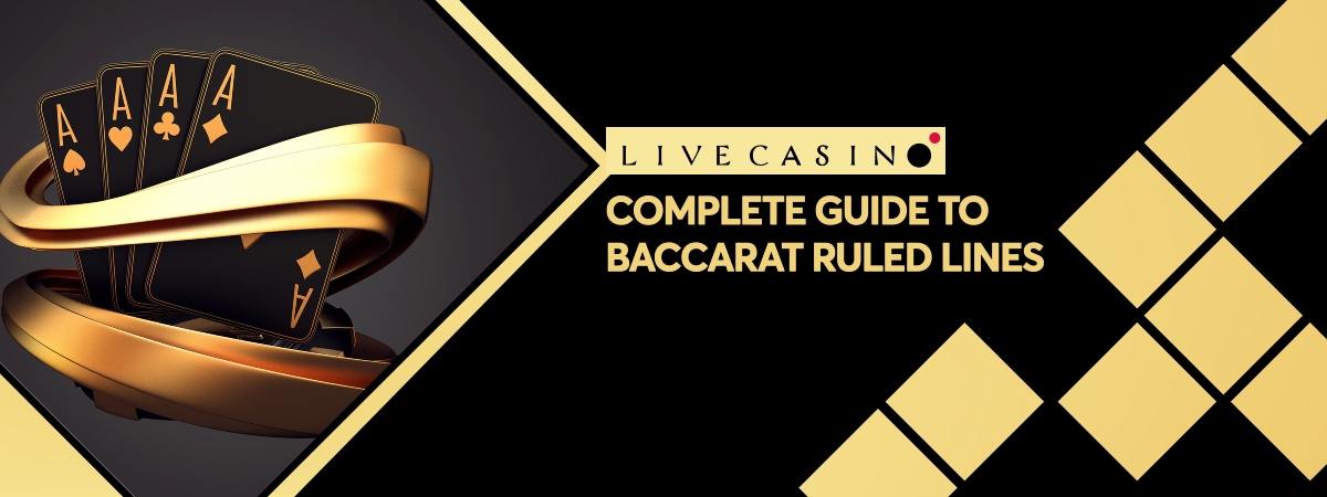 Basic Baccarat: A large selection of ruled lines and how to read them! Let's look at the ruled lines and attack!